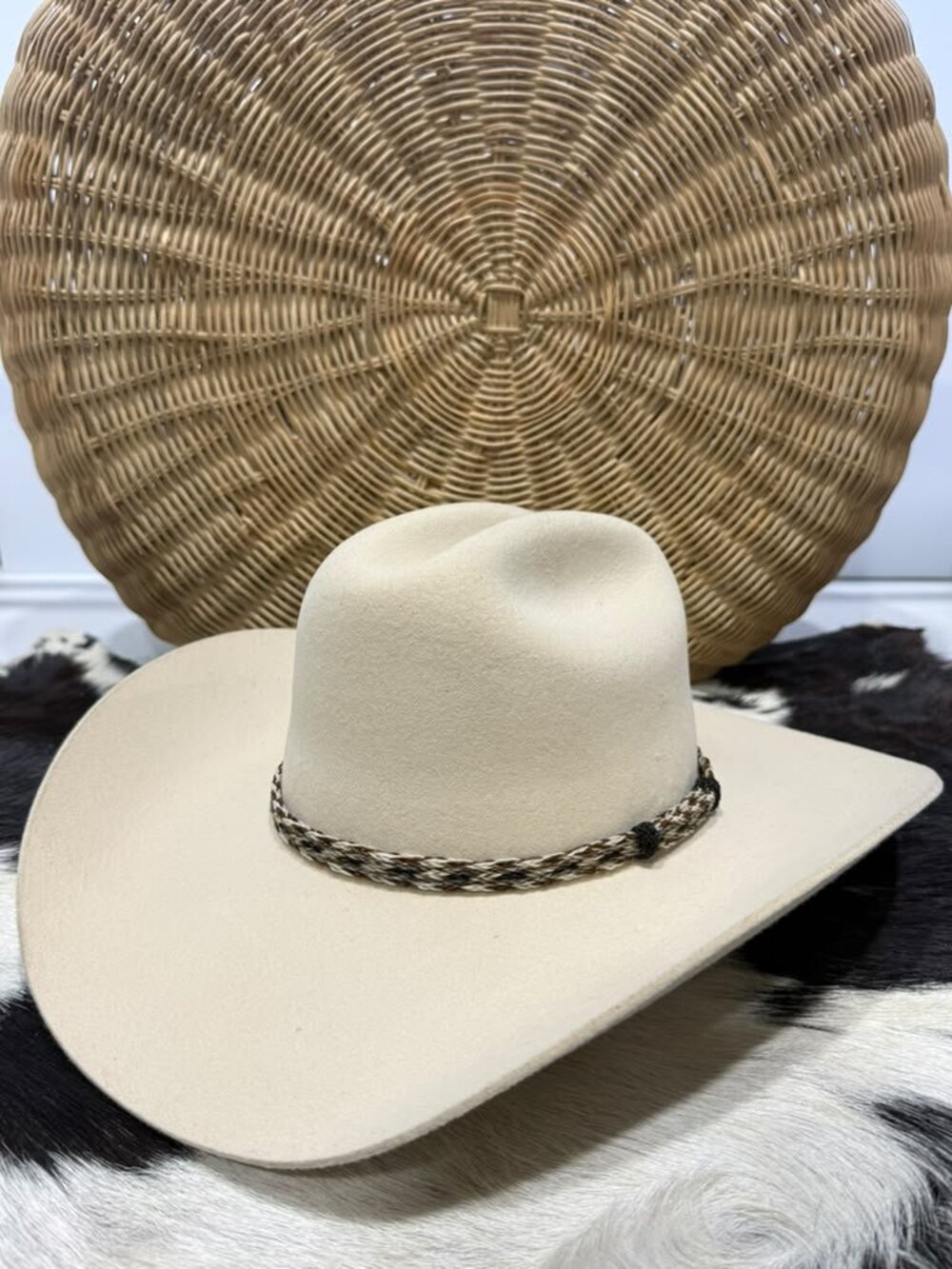 Stetson Oak Ridge Wool Bone Cowboy Hat 7 1/8